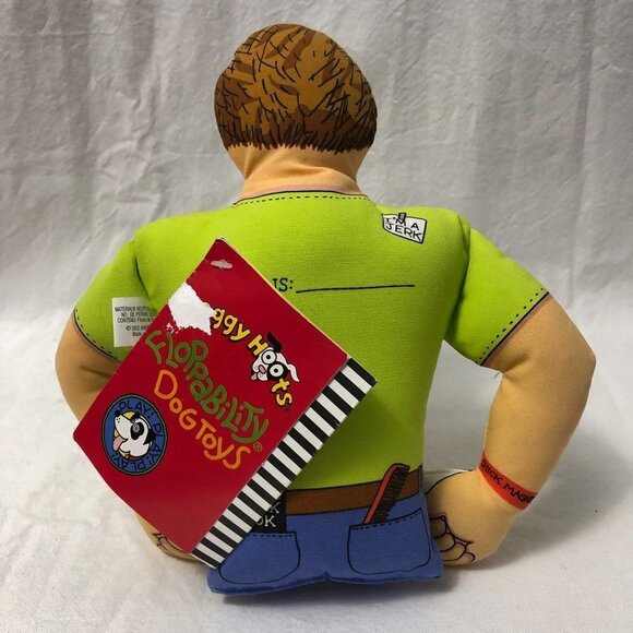 Doggy Hoots Fat Cat Inc. The Ex Plush Dog Toy - Picture 6 of 7